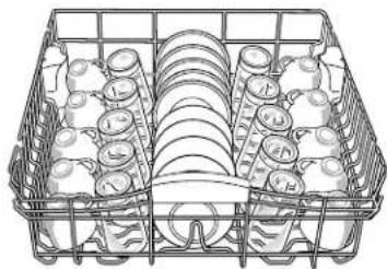 KITCHENAID KUDK01TKBL0 - Chargement du panier supérieur - 1