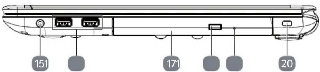 MEDION Akoya E6424 (MD 99850) - Côté droit - 1
