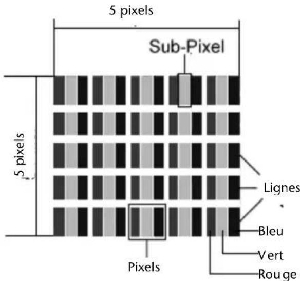 MEDION Erazer X6811 (MD 97779) - Composition des pixels: - 1