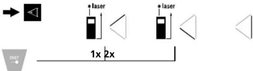 Laserliner LaserRangeMaster T4 Pro - Vinkelfunktion 2: - 3