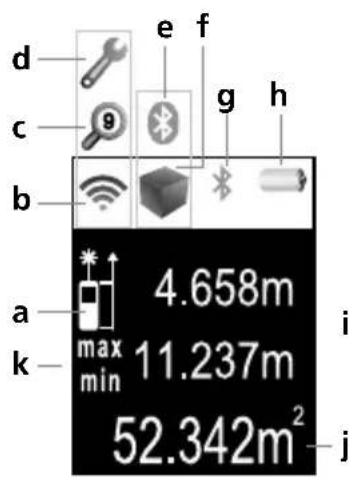 Laserliner DistanceMaster Compact Plus - Kompakter Laser-Entfernungsmesser zum Messen von Längen, Flächen und Volumen im Innenbereich – mit Bluetooth®\*-Schnittstelle - 1