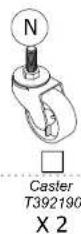 DHP Manila - Parts For Trundle - 1