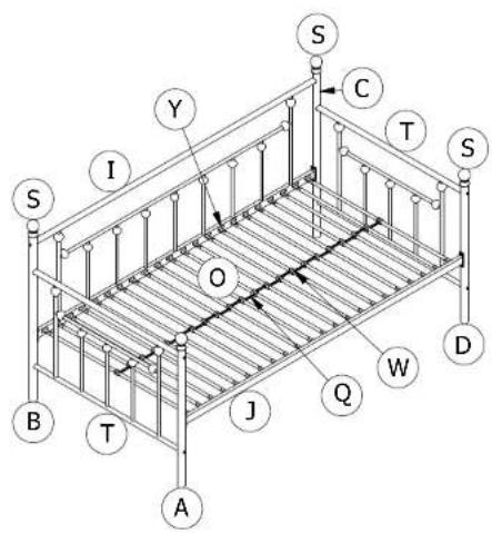 DHP Manila - Parts For Daybed - 4