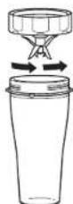 NINJA Professional Plus Duo BN750 - USO DEL VASO DE UN SOLO SERVICIO - 6