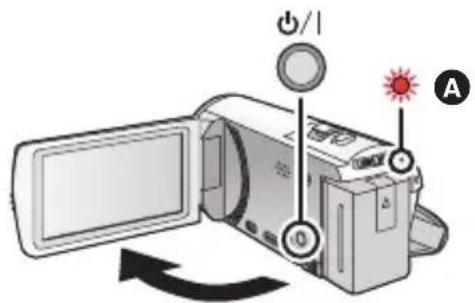 PANASONIC HCV520MGK - 开启 /关闭本机 - 1