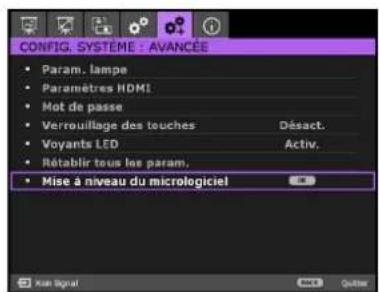 BENQ W2700i - Mise à niveau du micrologiciel - 2