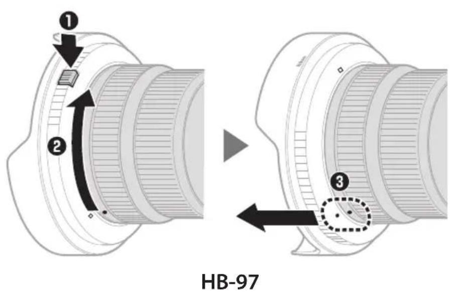 NIKON NIKKOR Z 1424mm f2.8 S - Retrait du parasoleil - 2
