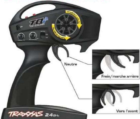 Traxxas Unlimited Desert Racer - COMMANDES DU SYSTÉME RADIO - 1