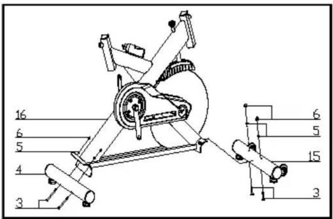 Sportstech SX400 - Instruction d'assemblage: - 1