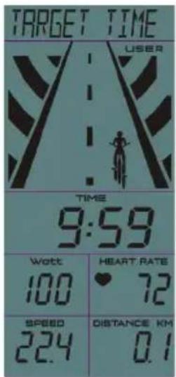 Sportstech SX400 - Target Time / tiempo objetivo - 2