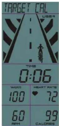 Sportstech SX400 - Target Calories / calorías objetivo - 2