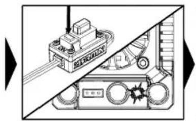 ARRMA Buggy Typhon 4x4 3S BLX - To alter ESC settings - 4