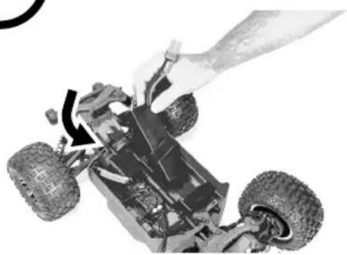 ARRMA Buggy Typhon 4x4 3S BLX - INSTALL AA BATTERIES IN CONTROLLER - 8
