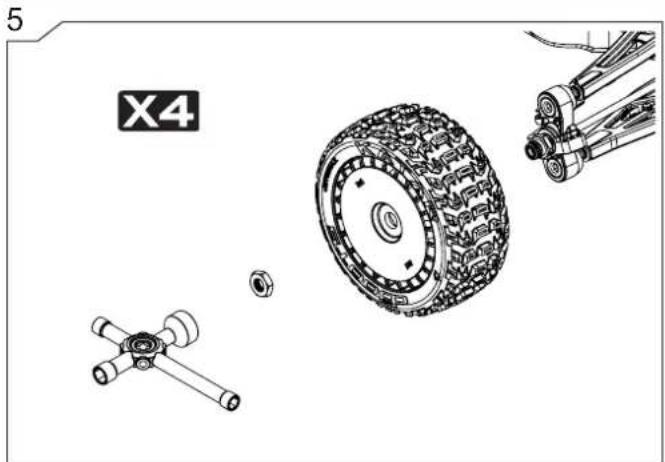 ARRMA Buggy Typhon 6S BLX - Protection de température - 10