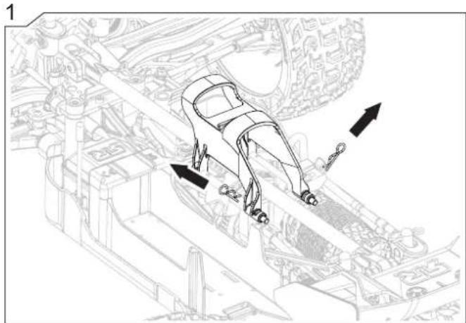 ARRMA Buggy Typhon 6S BLX - Protection de température - 23