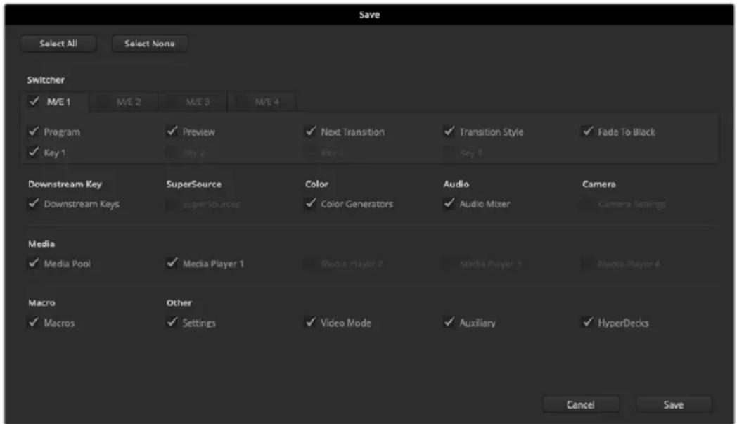 Blackmagic Design ATEM mini Pro ISO - Saving your Settings - 1