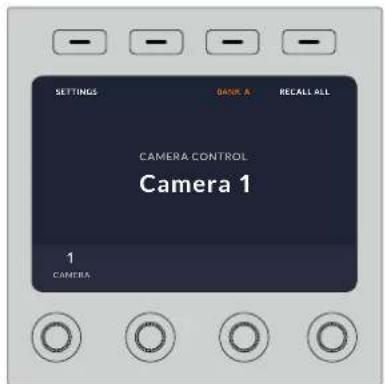 Blackmagic Design ATEM mini Pro ISO - Paramètres du menu de l'écran LCD - 1