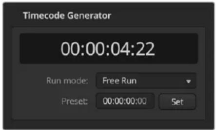 Blackmagic Design ATEM mini Pro ISO - Timecode Generator - 1