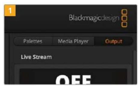 Blackmagic Design ATEM mini Pro ISO - Configurer les paramètres pour Twitch : - 6