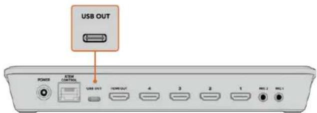 Blackmagic Design ATEM mini Pro ISO - Conexión de un equipo informático - 2