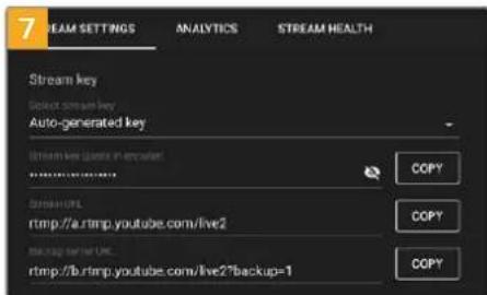 Blackmagic Design ATEM mini Pro ISO - YouTube Studioの設定をコンフィギュレーションする: - 6