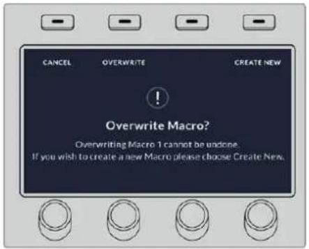 Blackmagic Design ATEM mini Pro ISO - ATEM 1 M/E Advanced Panelを使用してマクロを記録 - 3