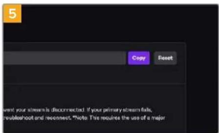 Blackmagic Design ATEM mini Pro ISO - Configurer les paramètres pour Twitch : - 5