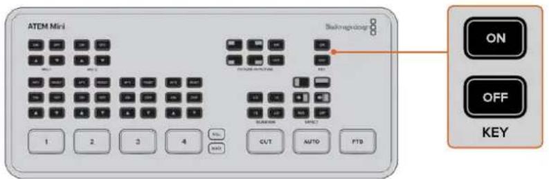Blackmagic Design ATEM mini Pro ISO - Anwenden des Upstream-Keyers - 1