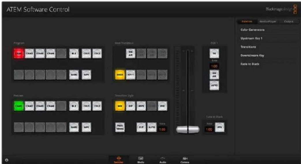 Blackmagic Design ATEM mini Pro ISO - Switcher Panel - 1