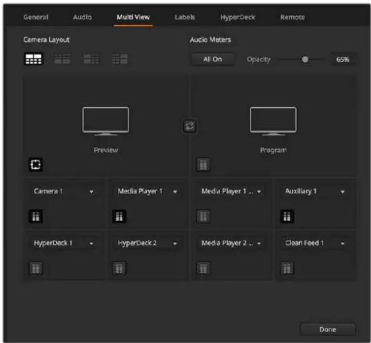 Blackmagic Design ATEM mini Pro ISO - Multiview Settings - 1