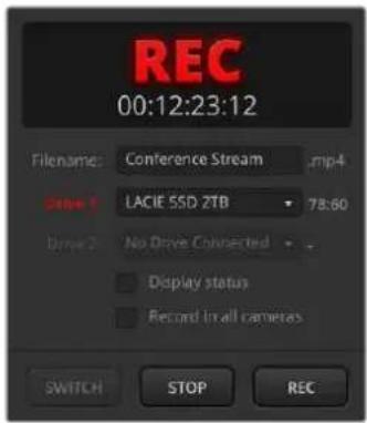 Blackmagic Design ATEM mini Pro ISO - 记录流媒体 - 1