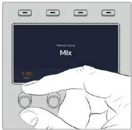 Blackmagic Design ATEM mini Pro ISO - ATEM 1 M/E Advanced Panelでミックストランジションを実行 - 2