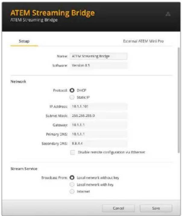 Blackmagic Design ATEM mini Pro ISO - Connecting ATEM Setup software - 1