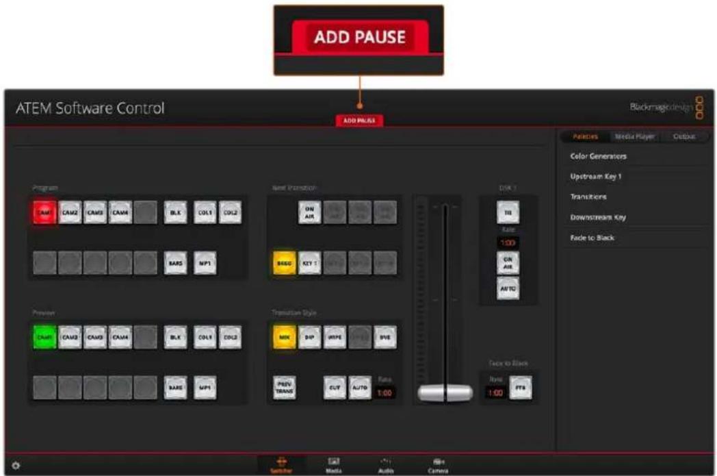 Blackmagic Design ATEM mini Pro ISO - Aufzeichnen von Makros mit ATEM Software Control - 3