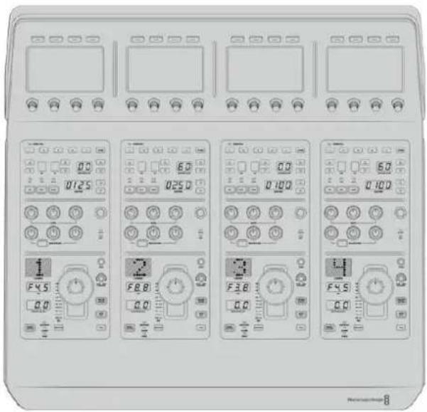 Blackmagic Design ATEM mini Pro ISO - Camera Control Panel Layout - 1