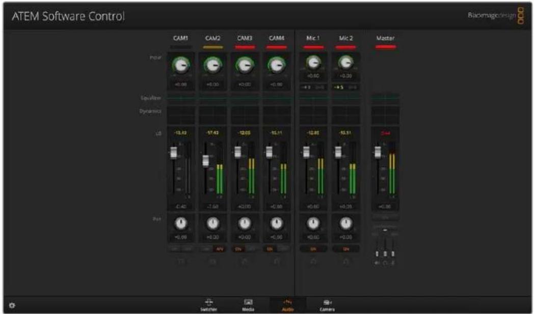 Blackmagic Design ATEM mini Pro ISO - Utiliser des sources audio HDMI intégrées - 1
