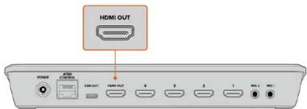 Blackmagic Design ATEM mini Pro ISO - Plugging in a Monitor and Testing Inputs - 2