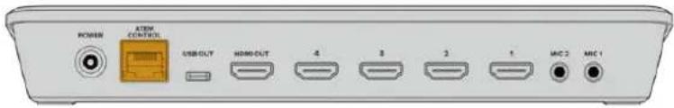 Blackmagic Design ATEM mini Pro ISO - Direct Streaming and Switcher Control via Ethernet - 1