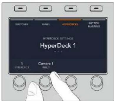 Blackmagic Design ATEM mini Pro ISO - Assigning an input to a HyperDeck - 1