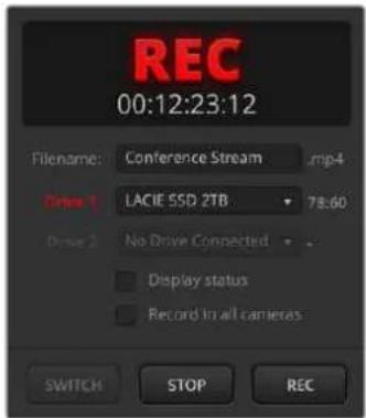 Blackmagic Design ATEM mini Pro ISO - Grabación de la transmisión - 1