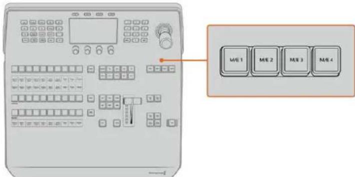 Blackmagic Design ATEM mini Pro ISO - Botones M/E - 1