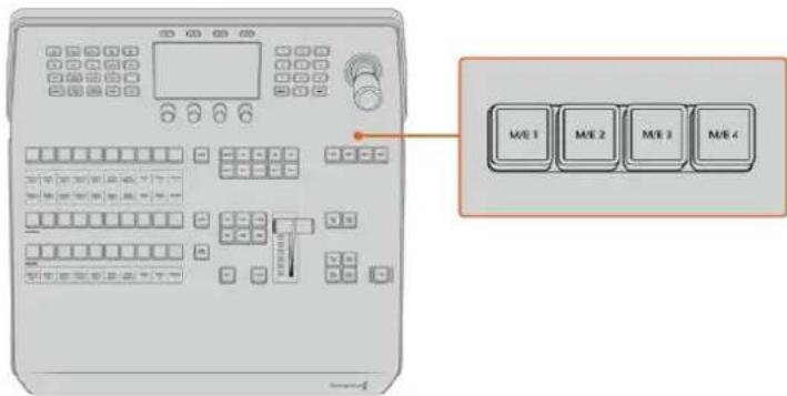 Blackmagic Design ATEM mini Pro ISO - M/E Buttons - 1