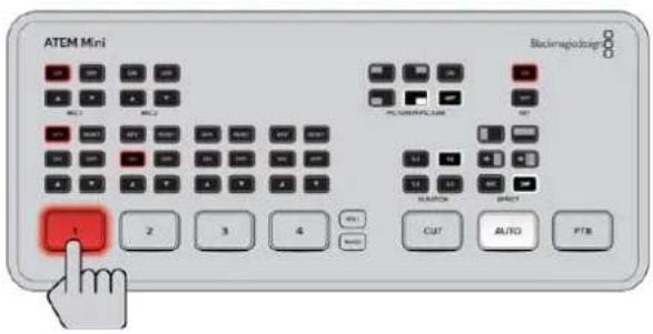 Blackmagic Design ATEM mini Pro ISO - Brancher un moniteur et tester les entrées - 4