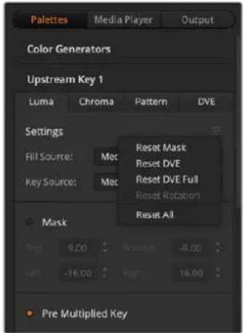 Blackmagic Design ATEM mini Pro ISO - Régler une incrustation en luminance ou linéaire sur l'incrustateur en amont sur l'ATEM Software Control : - 1