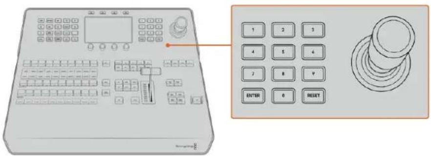 Blackmagic Design ATEM mini Pro ISO - Joystick und Ziffernblock - 1