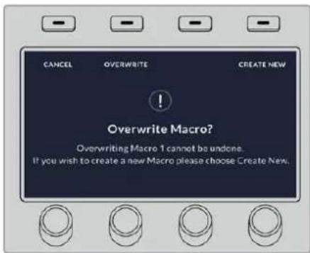 Blackmagic Design ATEM mini Pro ISO - Enregistrer des macros à l'aide d'un ATEM 1 M/E Advanced Panel - 3