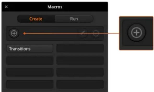 Blackmagic Design ATEM mini Pro ISO - Grabación de macros en el programa ATEM Software Control - 1