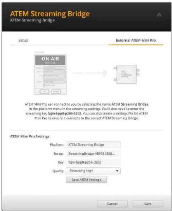 Blackmagic Design ATEM mini Pro ISO - Creación de ajustes remotos para el modelo ATEM Mini Pro - 1