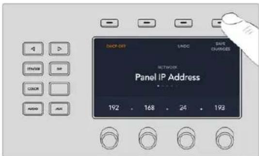 Blackmagic Design ATEM mini Pro ISO - Para modificar los ajustes de red en el modelo ATEM 1 M/E Advanced Panel: - 2