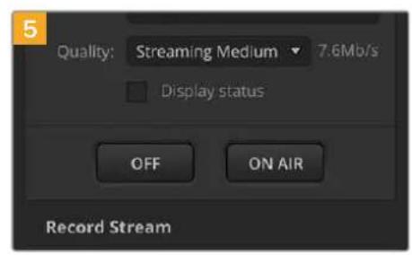 Blackmagic Design ATEM mini Pro ISO - So konfigurieren Sie die Einstellungen für Twitch: - 10